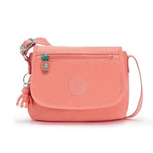 Kipling Sabian Crossbody Mini Bag NWT FRESH CORAL PINK